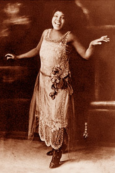 La grandissima Bessie Smith, una delle prime "bluesgirl"