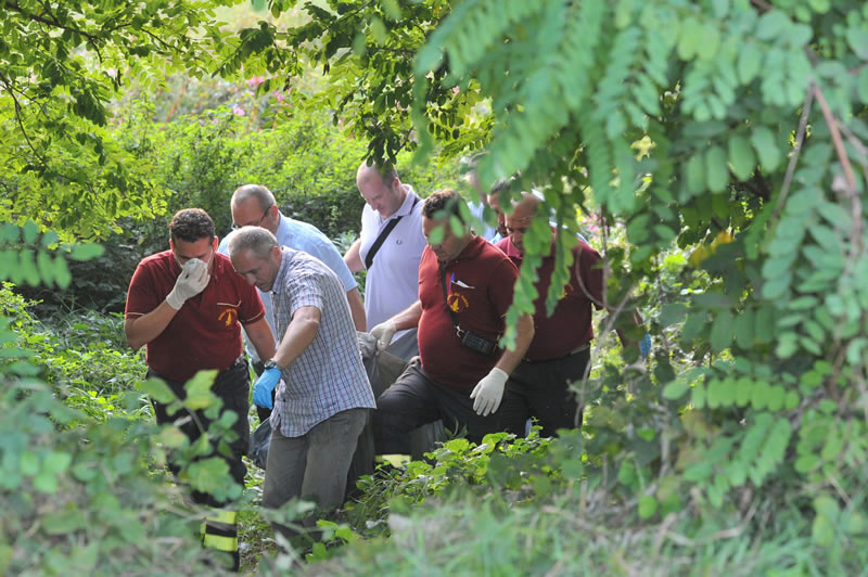 Donna morta agropoli