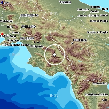 Epicentro terremoto