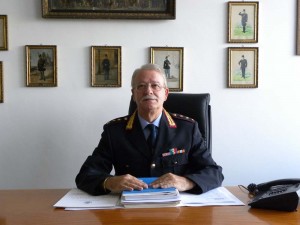 comandante dei VV.UU. di Salerno Bruscaglin