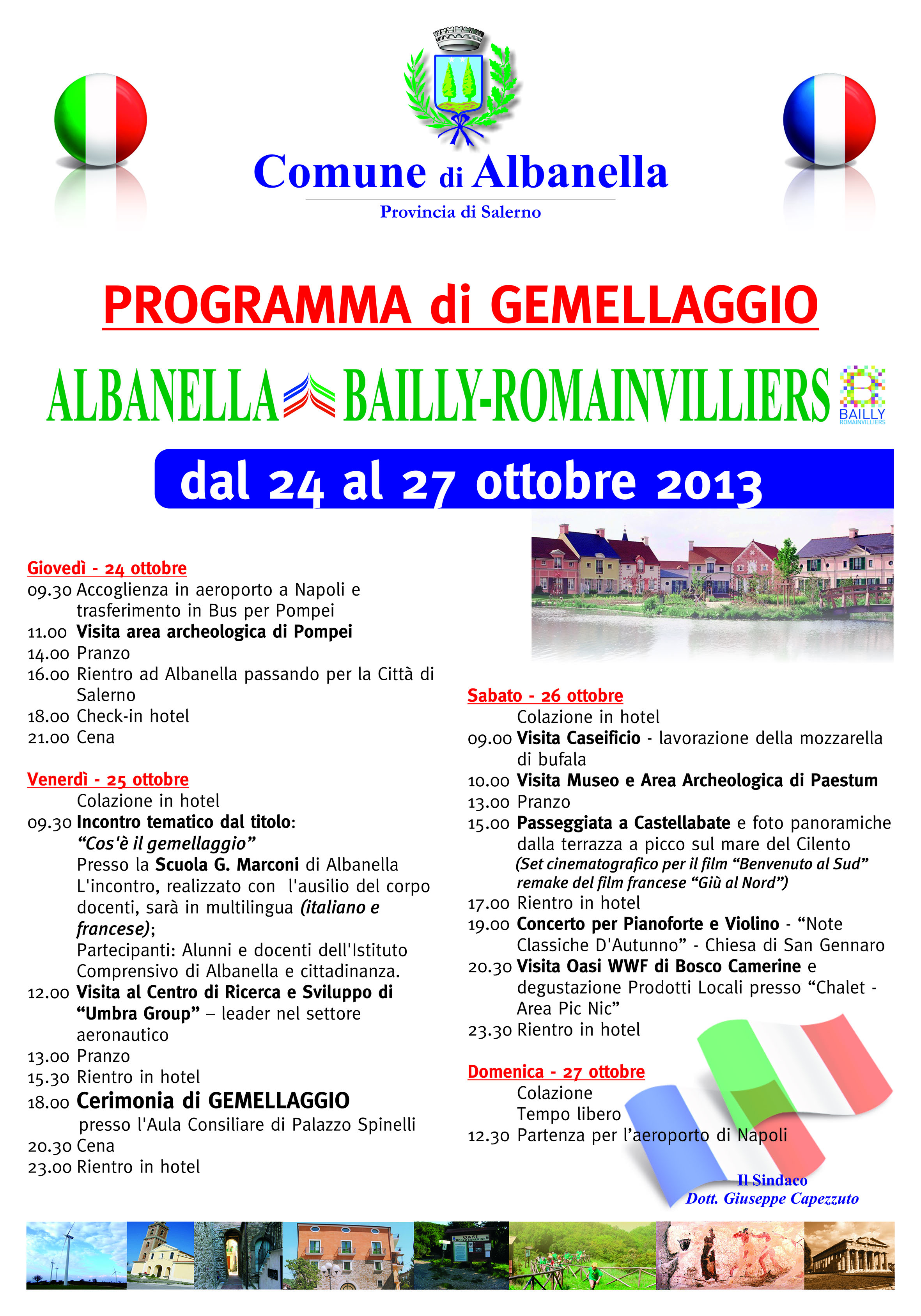 Manifesto Gemellaggio 2013