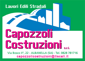 Costruzioni Capozzoli Lavori Edili Stradali - Albanella (Sa) - mail: costruzionicapozzoli@tiscali.it