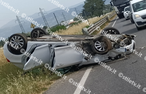 Capaccio Paestum. Pauroso incidente lungo la SS18, coinvolta turista incinta e centauro