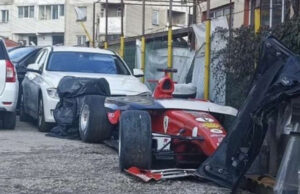 Curiosità. Ferrari F1 abbandonata in una discarica: cosa nasconde in realtà questa foto