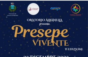 Albanella. Ritorna la II edizione del Presepe Vivente a cura dell’Oratorio di ALBANELLA