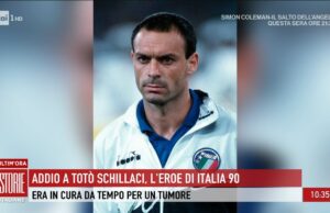 Palermo. Addio a Totò Schillaci, ci lascia il bomber di Notti Magiche di Italia 90….
