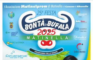 Matinella. Festa delle Bontà di Bufala 2025, show con EMANUELA AURELI, I MATURI e tanti ospiti…