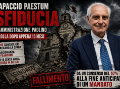 Capaccio Paestum, crolla l’amministrazione Paolino: nove consiglieri staccano la spina dopo appena 15 mesi…