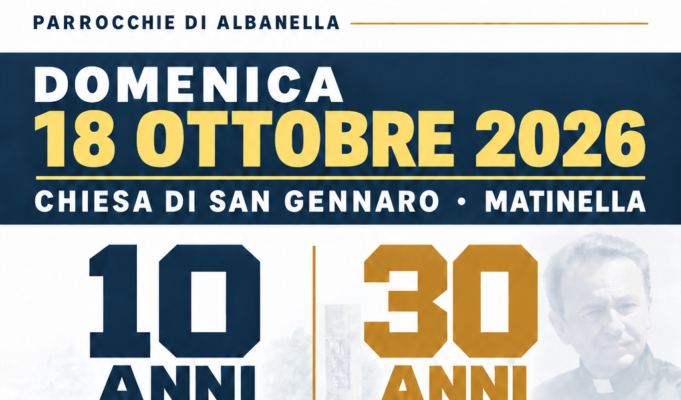 Matinella, una comunità in festa: dieci anni della chiesa di San Gennaro e trent’anni di don Carlo ad Albanella ed il benvenuto a Don Giuseppe Sette…